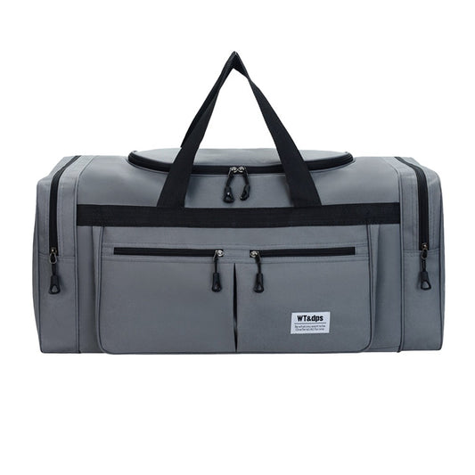 Large Capacity Mens Travel Duffle Bag Luggage Bag Water Resistant Gym Bag Sports Bag Handbags Grey