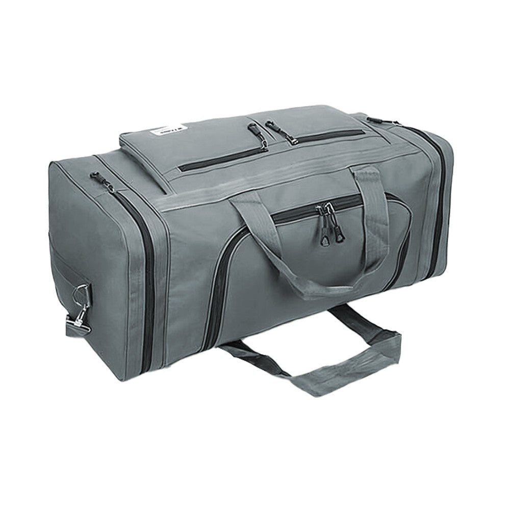 Large Capacity Mens Travel Duffle Bag Luggage Bag Water Resistant Gym Bag Sports Bag Handbags Grey