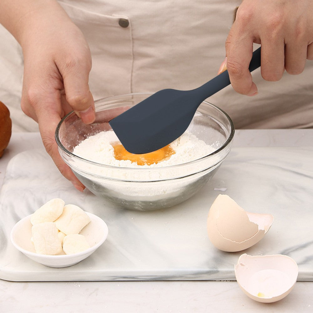 Grey Air Fryer Silicone Liner with Food Tongs Spatula Brush Gloves Set Air Fryer Pot