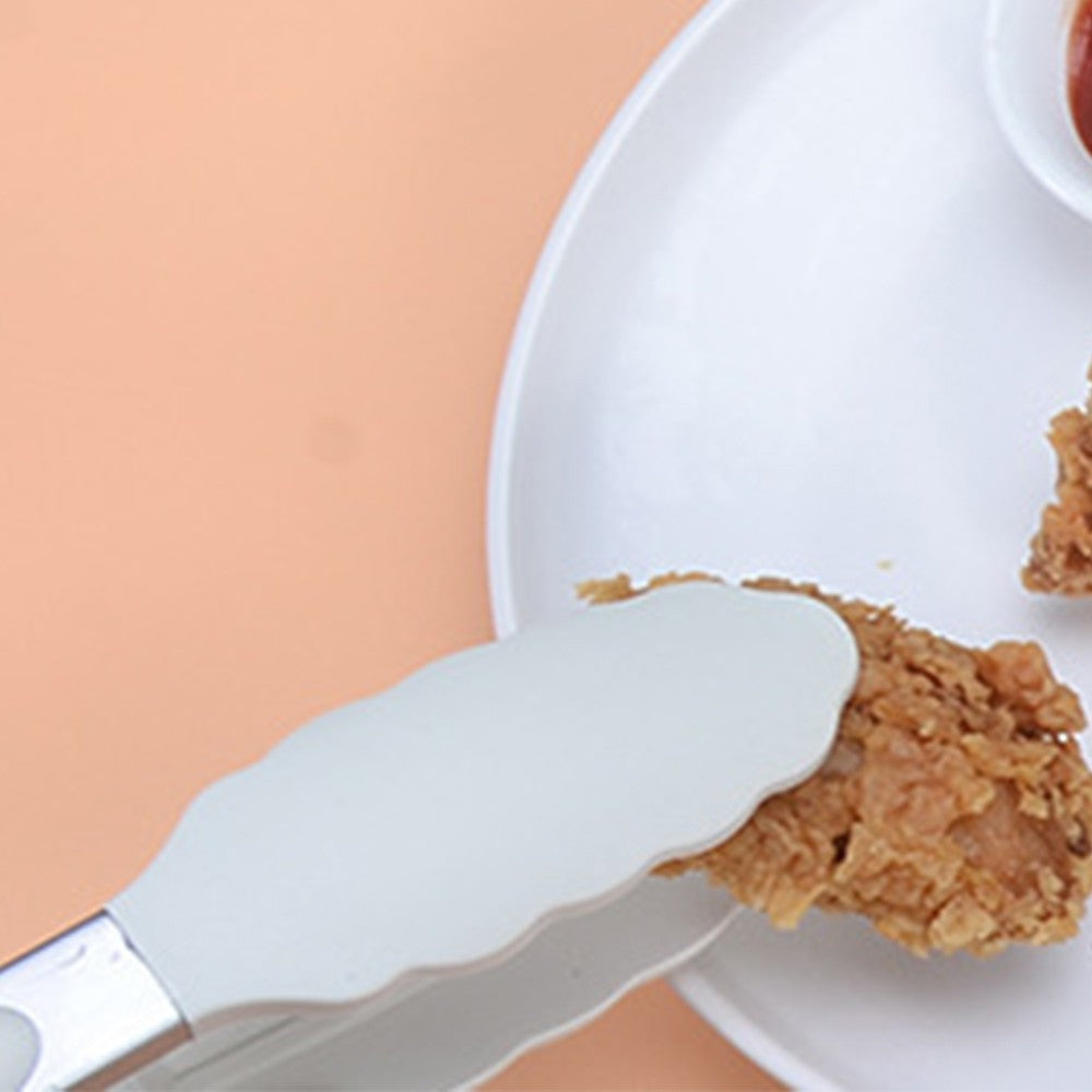 White Air Fryer Silicone Liner with Food Tongs Spatula Brush Gloves Set Air Fryer Pot