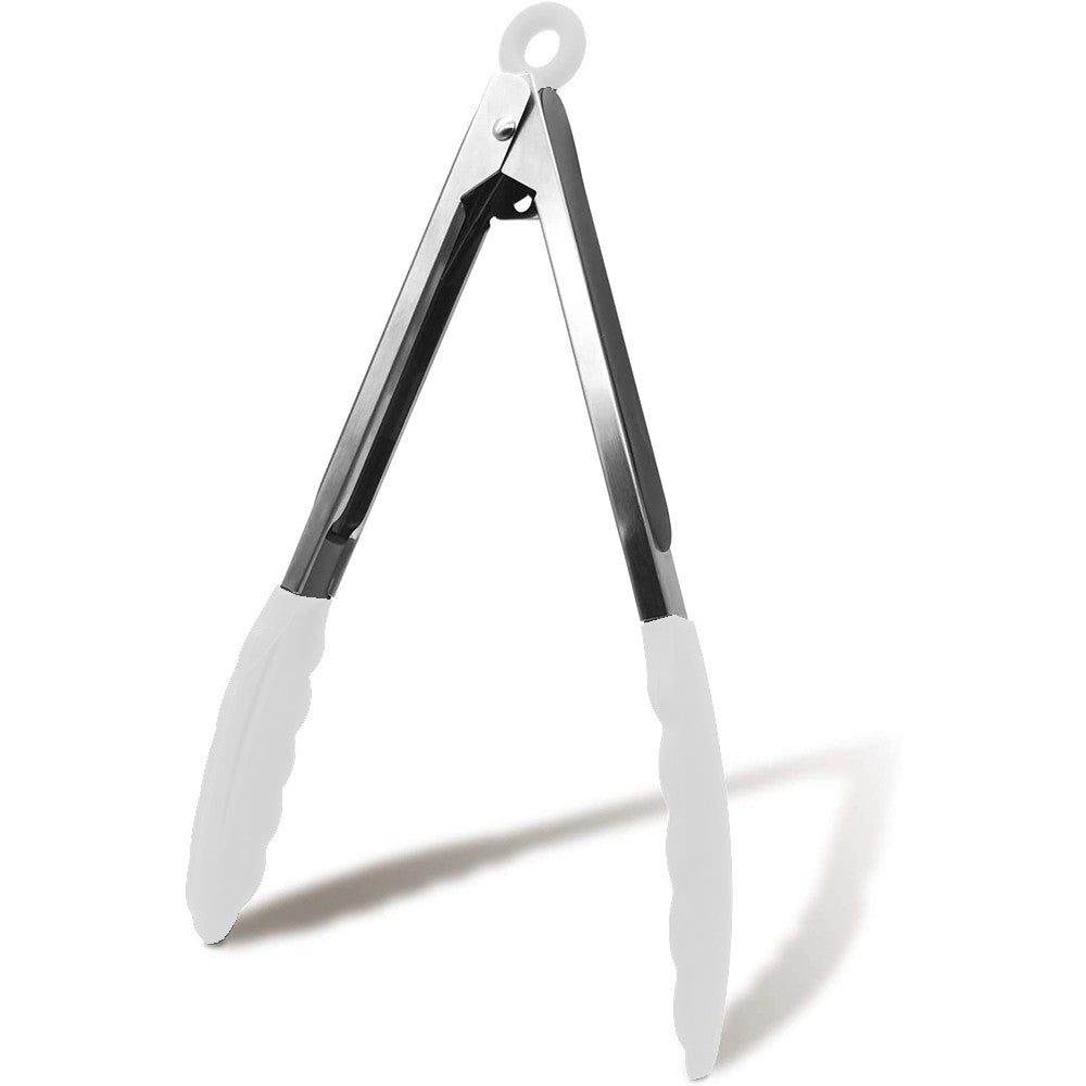 White Air Fryer Silicone Liner with Food Tongs Spatula Brush Gloves Set Air Fryer Pot