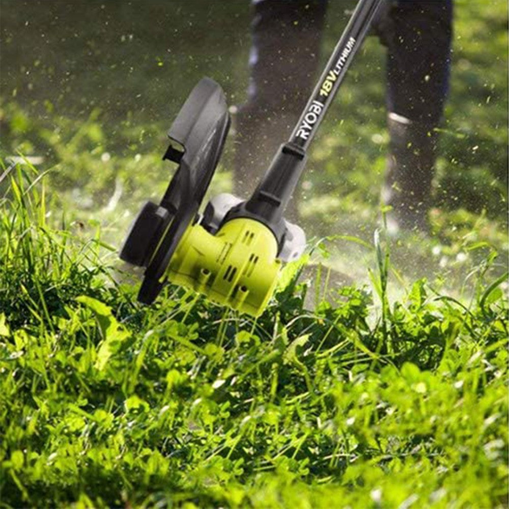 8 Rolls String Trimmer Line Replacement Spools Refills Line with 2 Trimmer Cap for Ryobi Grass Trimmer