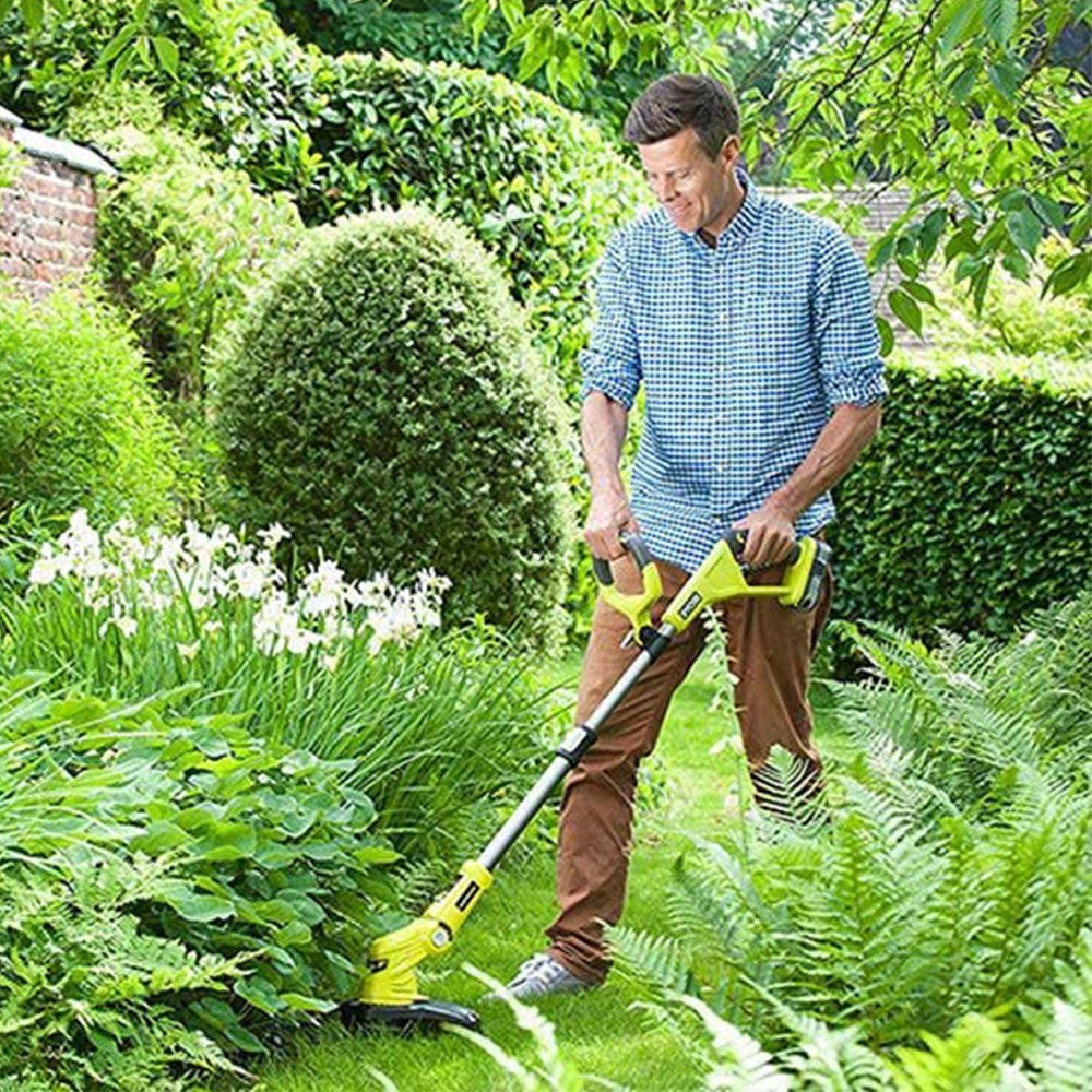 8 Rolls String Trimmer Line Replacement Spools Refills Line with 2 Trimmer Cap for Ryobi Grass Trimmer