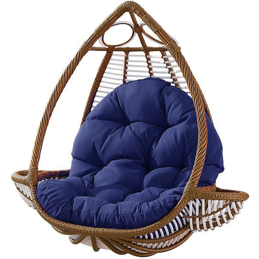 Hanging Egg Chair Cushion Navy Blue Swing Chair Seat Cushion Hammock Chair Cushion Hanging Basket Seat Pad