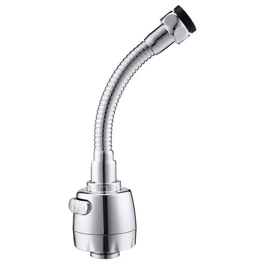 1Pc 2 Modes Adjustable Rotatable Flexible Faucet Extender Long Nozzles Sink Sprayer for Bathroom Kitchen