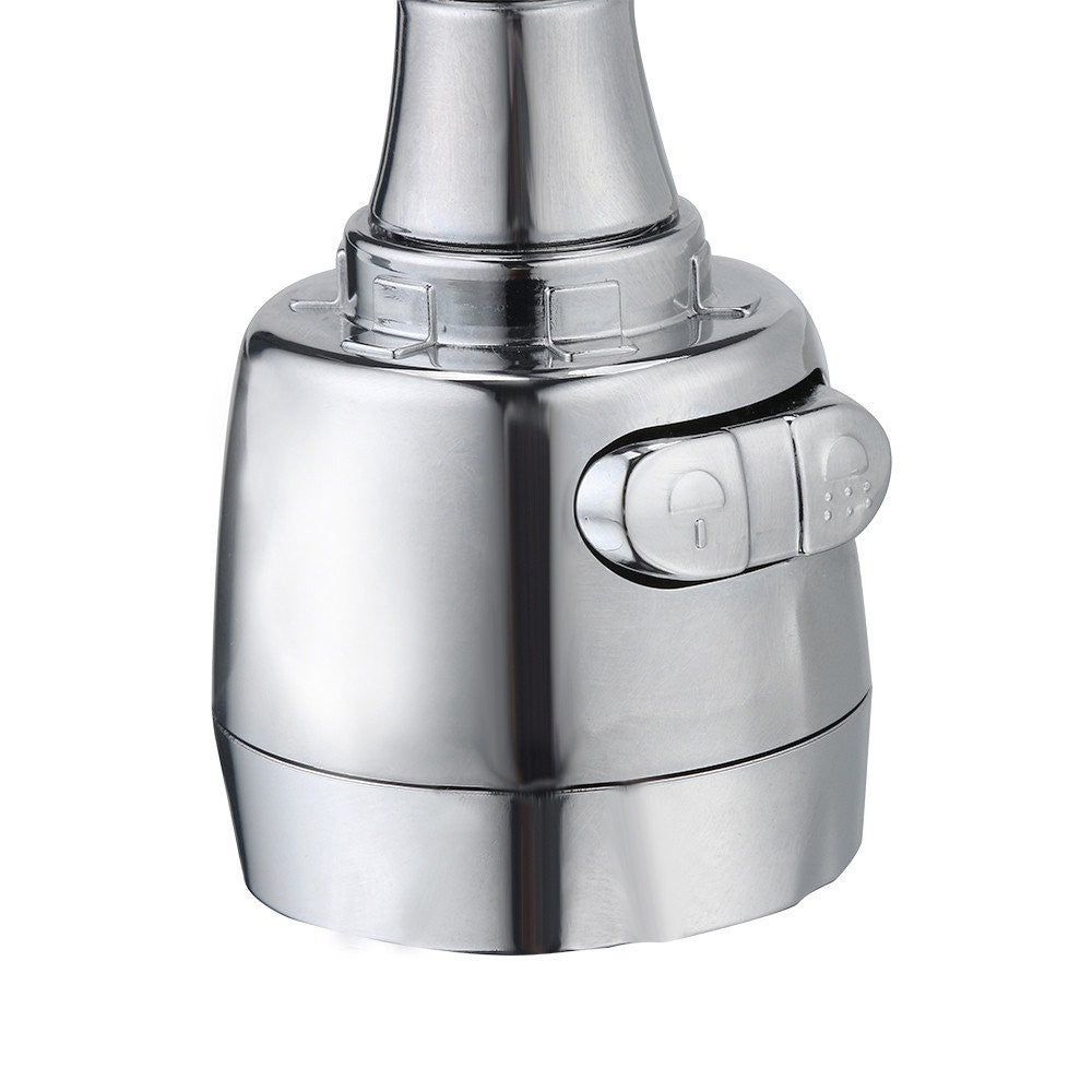 1Pc 2 Modes Adjustable Rotatable Flexible Faucet Extender Long Nozzles Sink Sprayer for Bathroom Kitchen