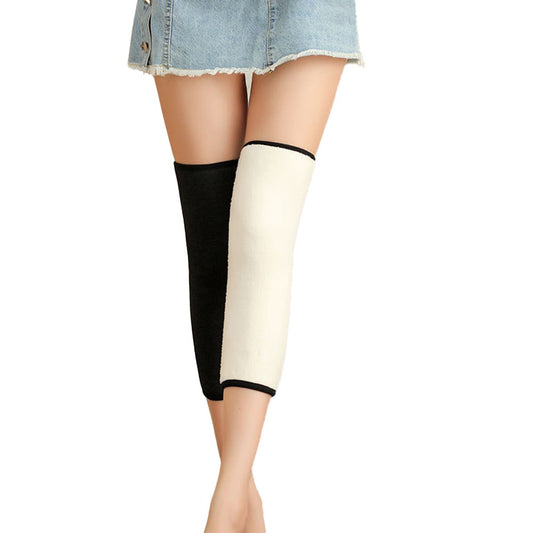Pair of 33cm Knee Brace Support Leg Warm Sleeve Leg Warmers Knee Pad