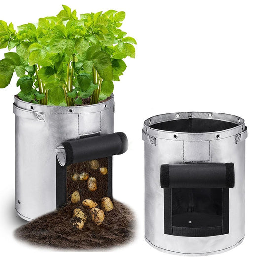 1 X 10 Gallon Non-Woven Grow Bags Seedling Bags Garden Planting Bag Potato Tomato Grow Bag