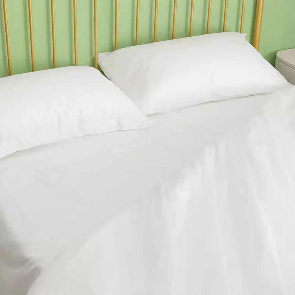 2 X 4Pcs Travel Disposable Bedding Set Portable Bed Sheet Quilt Cover Pillowcase Set