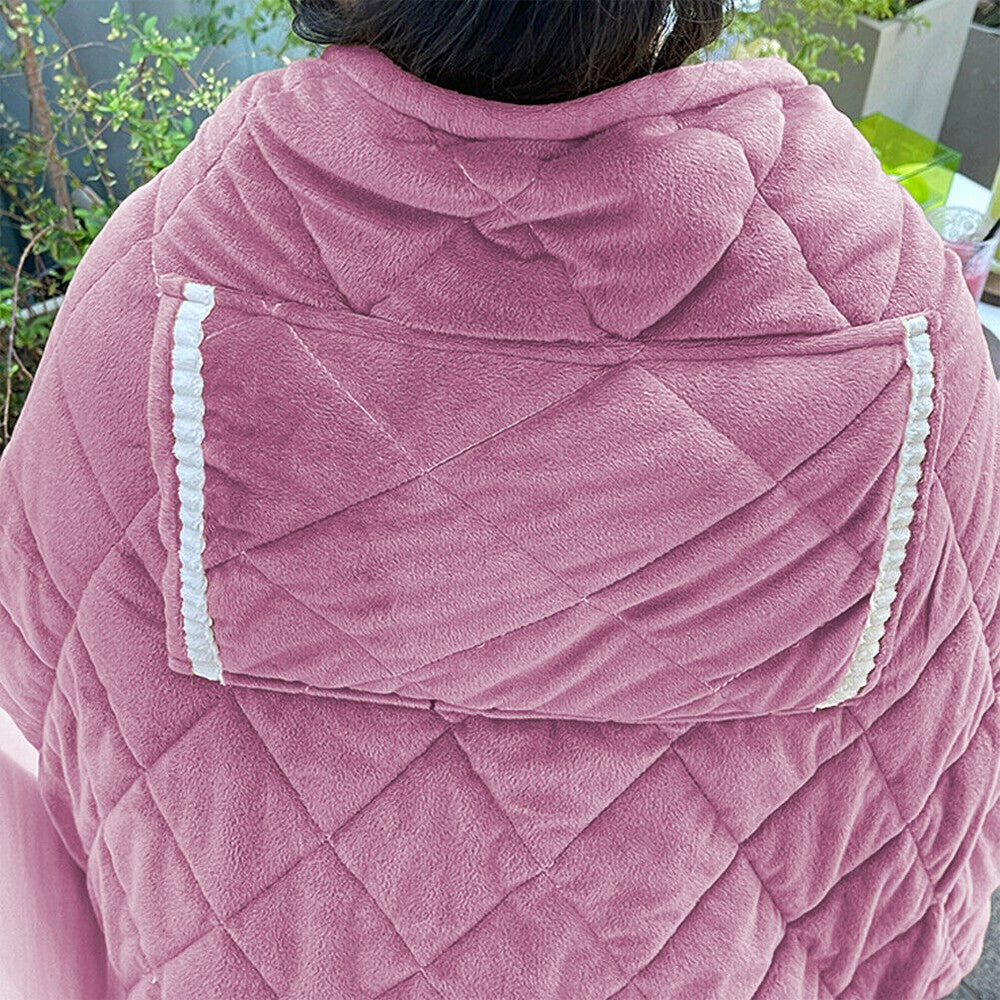 USB Heating Hand Warmer Blanket Thermostatic Heated Blanket Heating Pad Pink