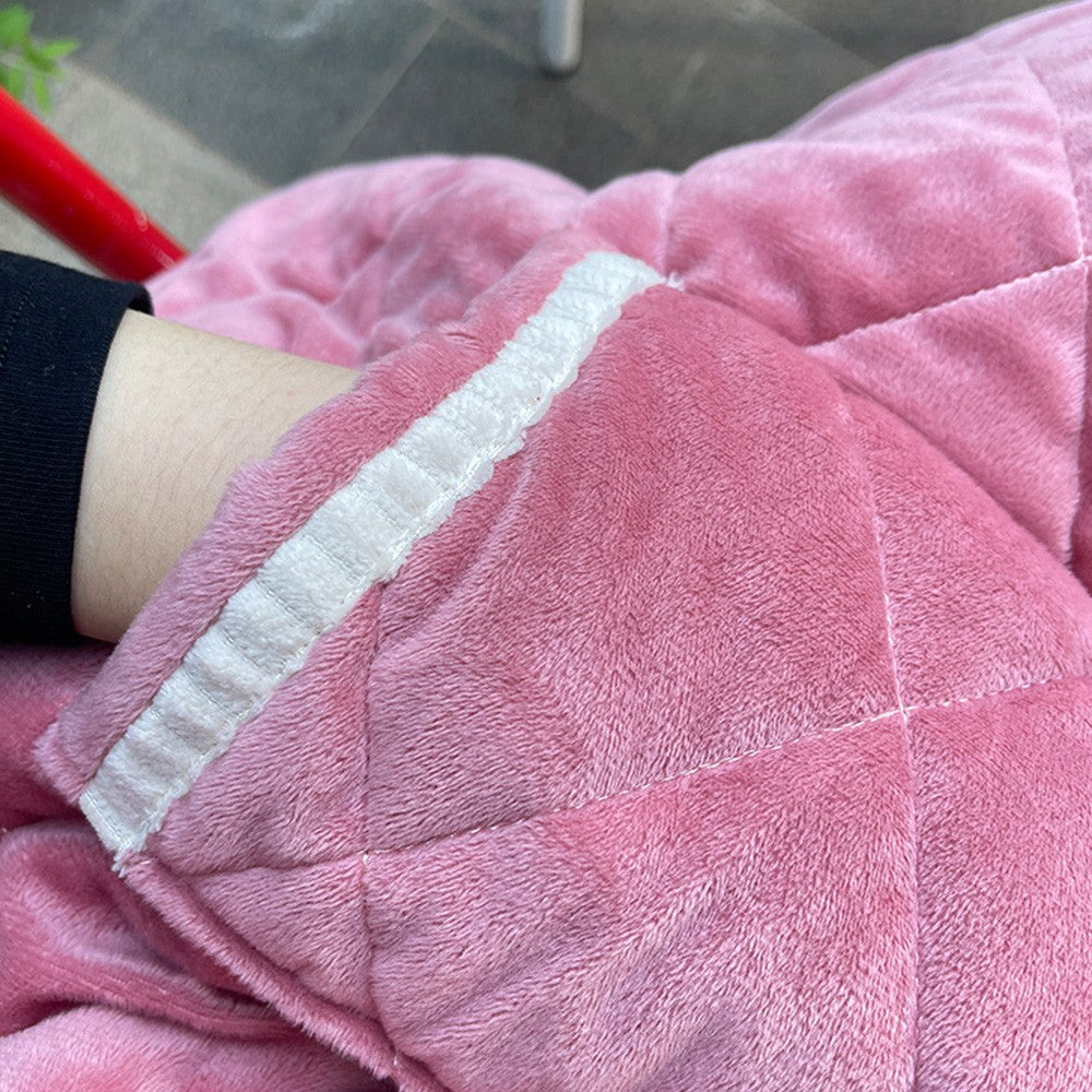 USB Heating Hand Warmer Blanket Thermostatic Heated Blanket Heating Pad Pink