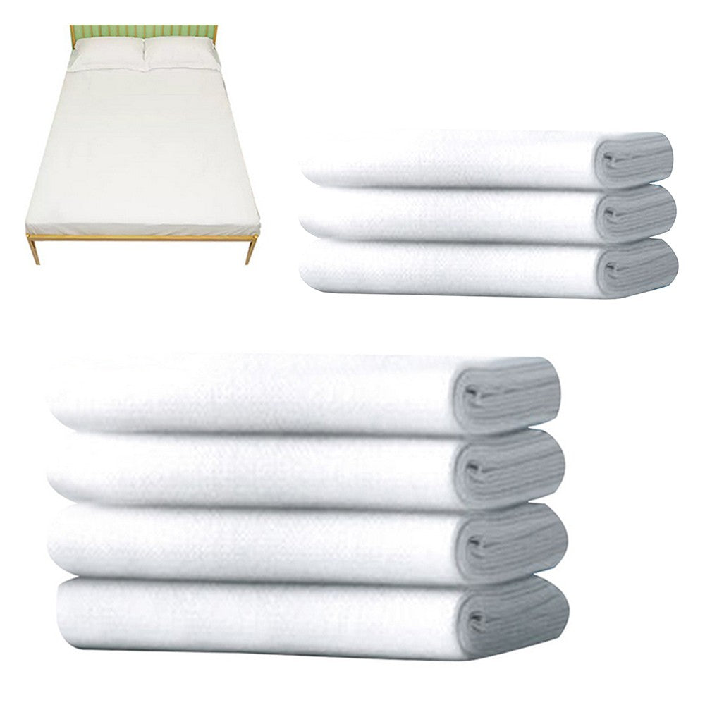 2 X Travel Disposable Bedding Set Portable Bed Sheet Quilt Cover Pillowcase Set