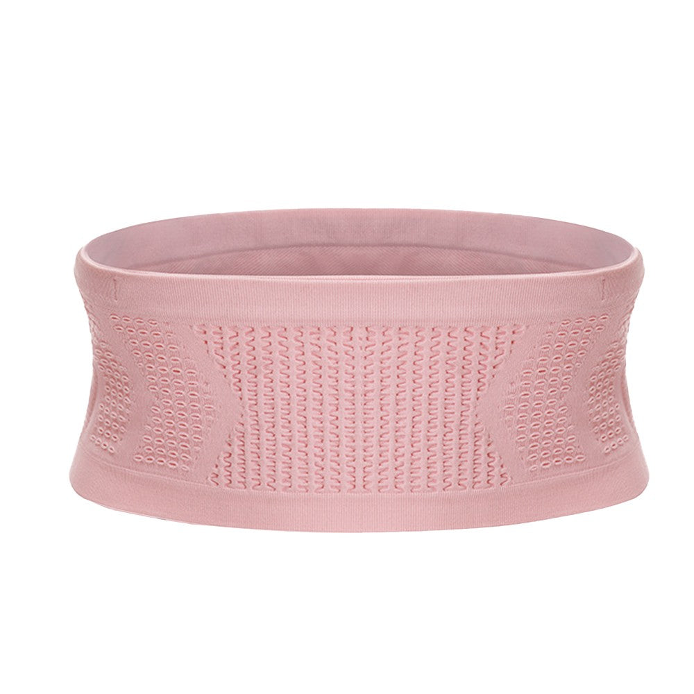 Invisible Running Fanny Pack Running Waist Bag Slim Running Belt Pink S