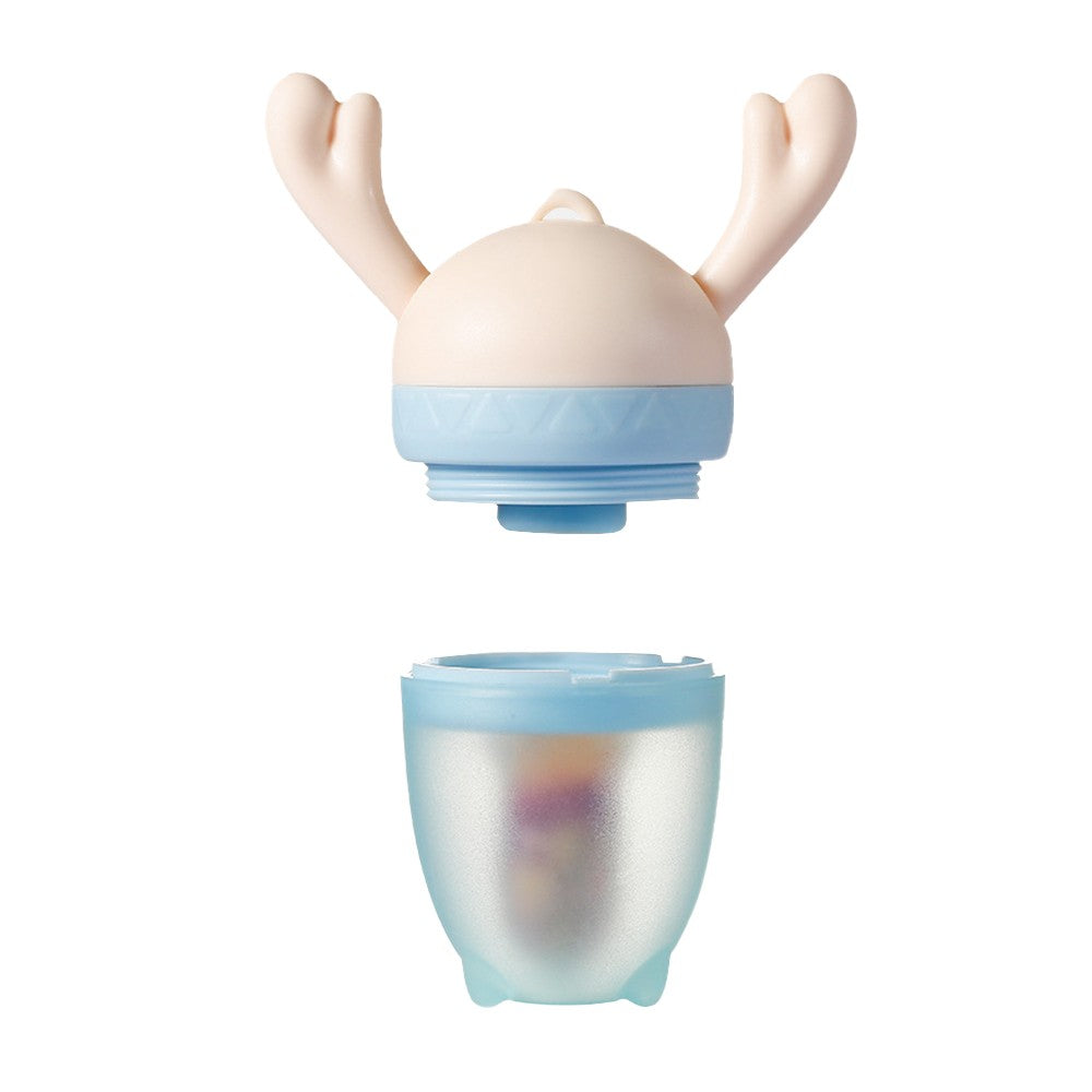 FDA Approved Baby Fresh Fruit Food Feeder Pacifier Set Silicone Feeding Nipple Pink