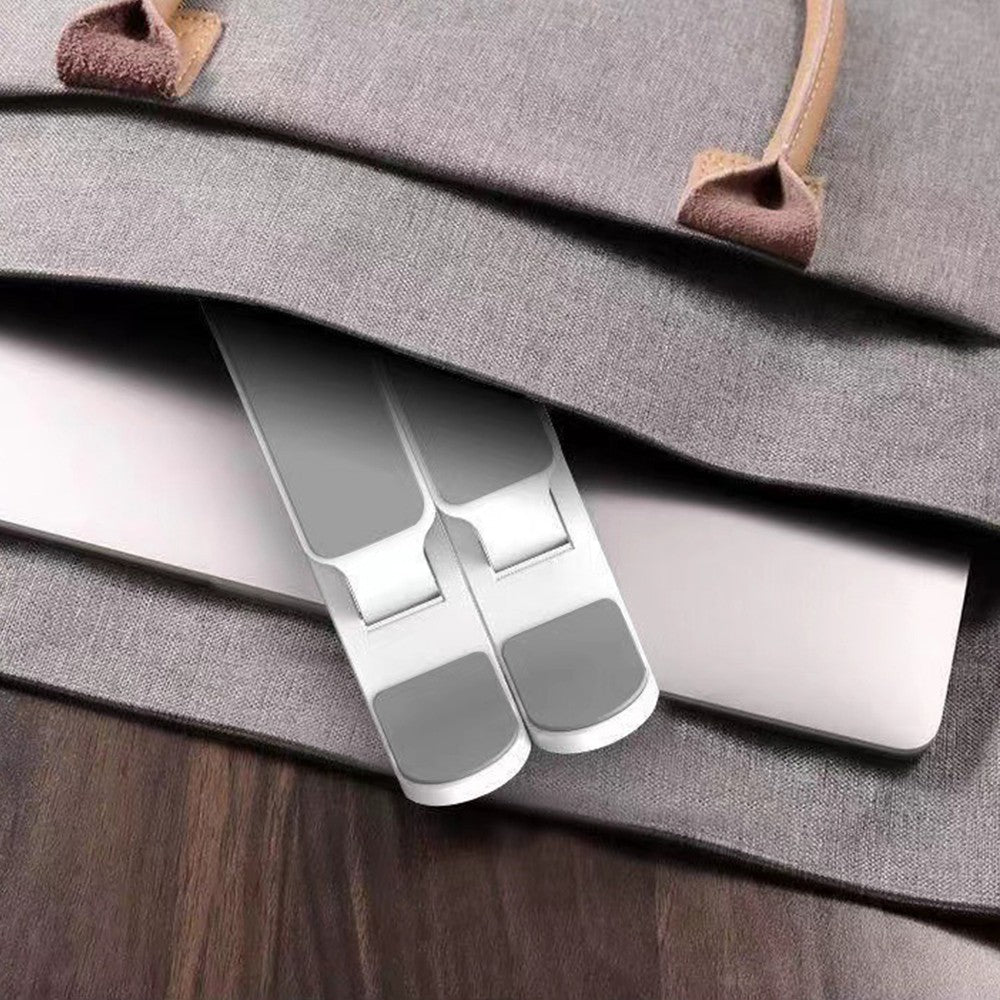 2 X Foldable Tablet Holder Portable Laptop Stand Bracket Adjustable Laptop Riser