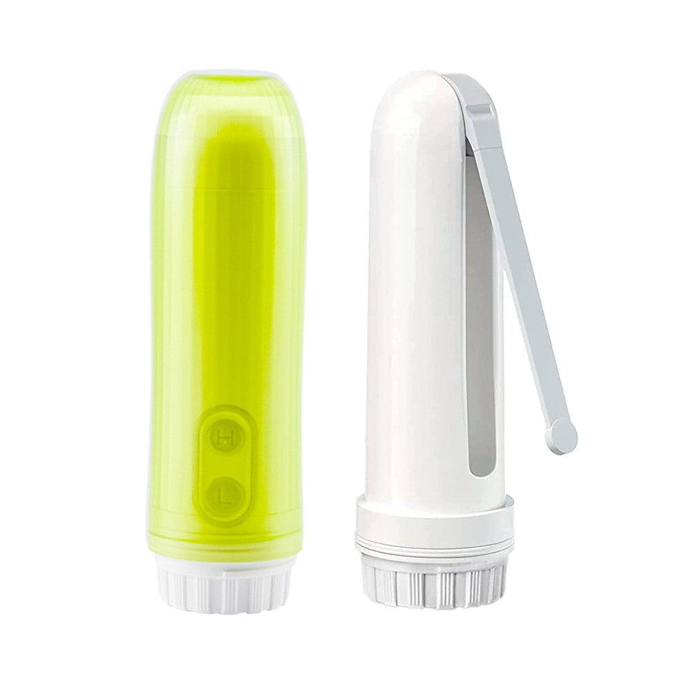 150ml Portable Travel Electric Bidet Sprayer Battery Operated Peri Bottle Handheld Hygiene Wash Set Green