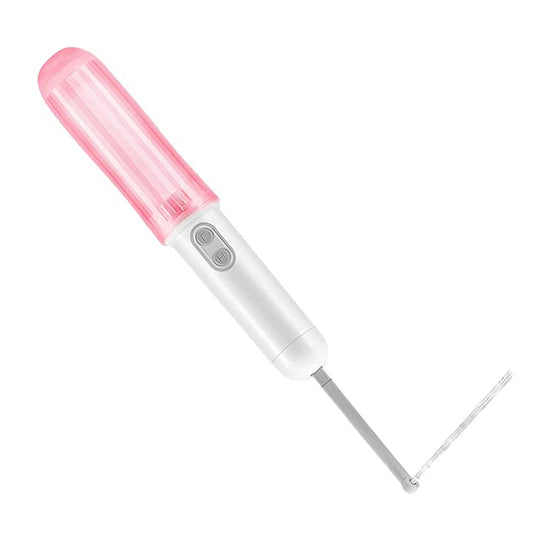 150ml Portable Travel Electric Bidet Sprayer Battery Operated Peri Bottle Handheld Hygiene Wash Set Pink