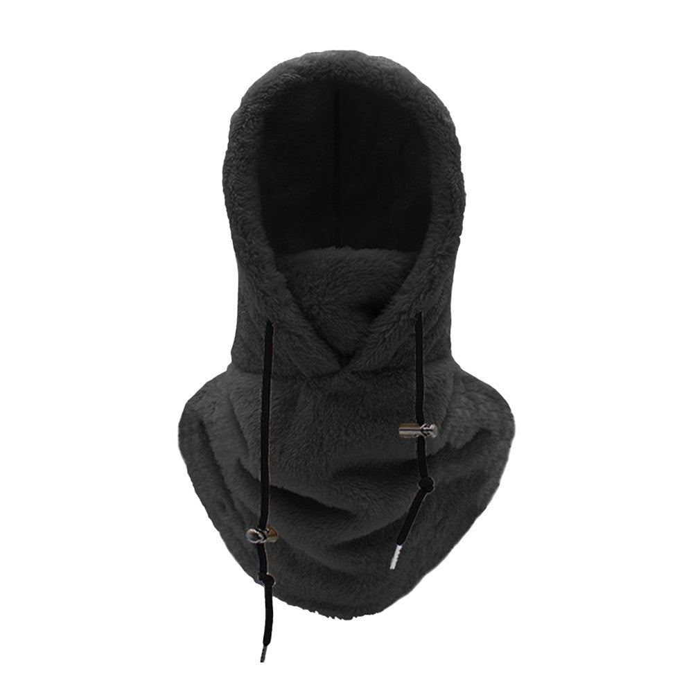 Winter Balaclava Ski Mask Wind-Resistant Cycling Warm Face Cover Hat Neck Warm Black