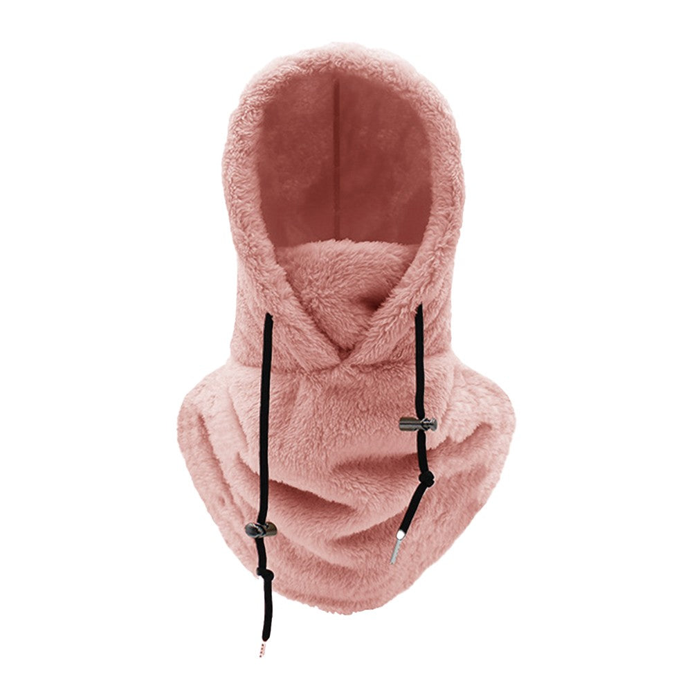Winter Balaclava Ski Mask Wind-Resistant Cycling Warm Face Cover Hat Neck Warm Pink