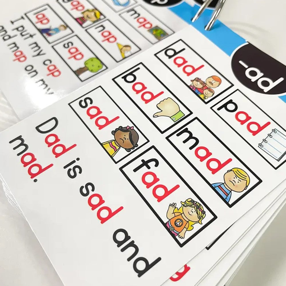 1 X 67Pcs Kids Phonics Flash Cards Set Toddler Teaching Aids Educational Learning Phonics Games