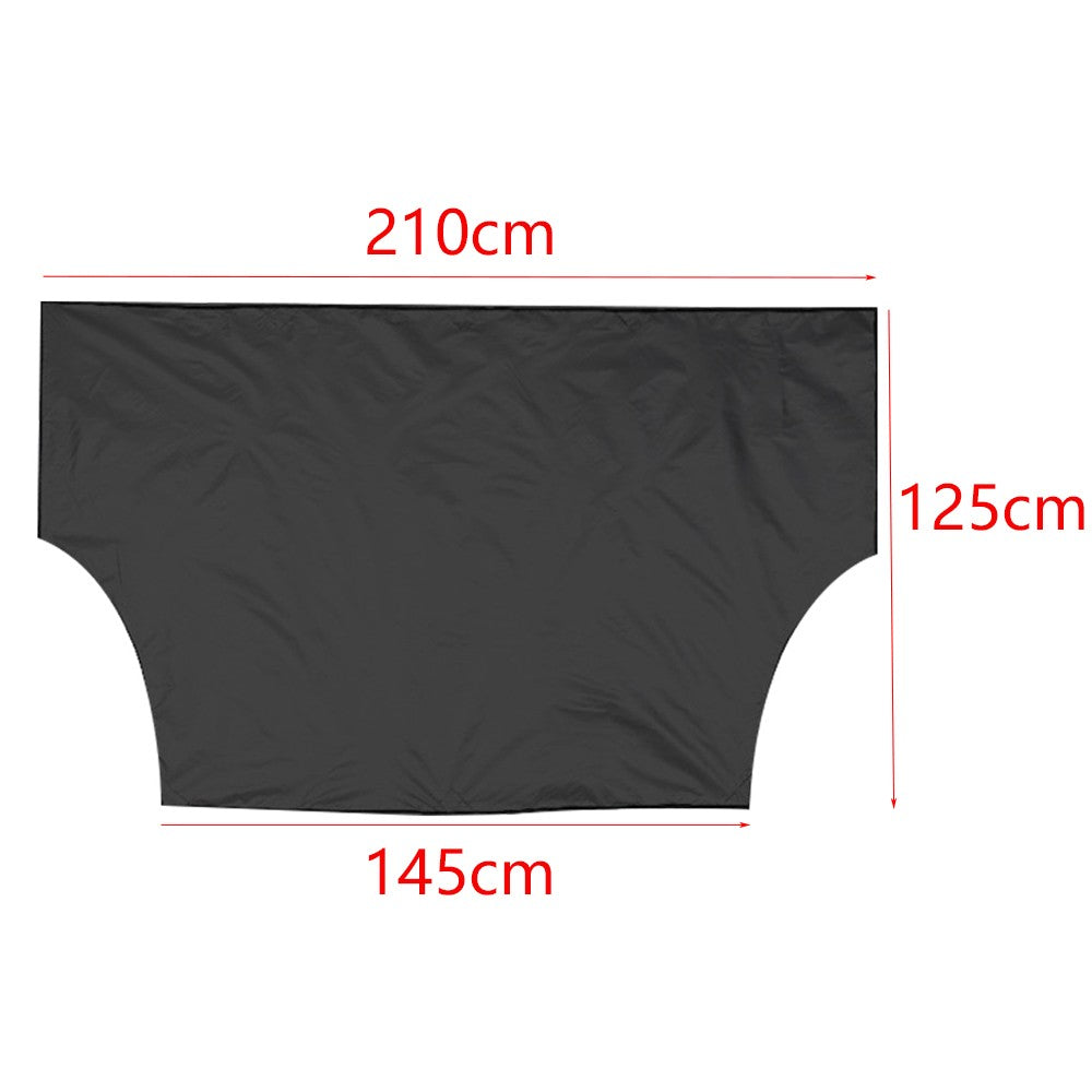 Magnetic Car Windscreen Snow Cover Set Windshield Antifrost Cover Dust Protector
