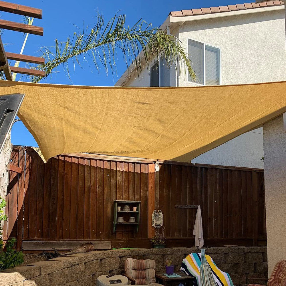 2x2m Sun Shade Sail Cloth Canopy Outdoor Pergola Shade Cover