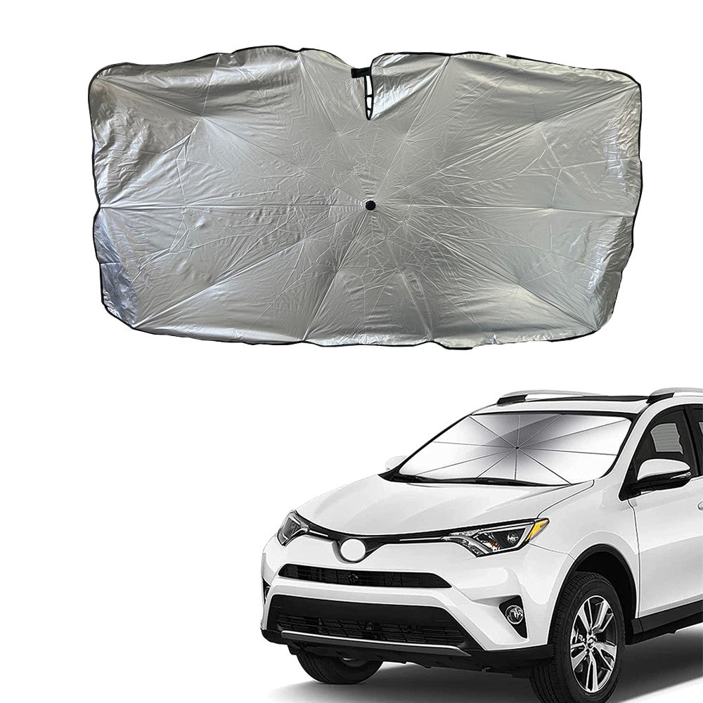 140x79cm Foldable Car Windshield Sun Shade Auto Sun Visor UV Block Sun Umbrella