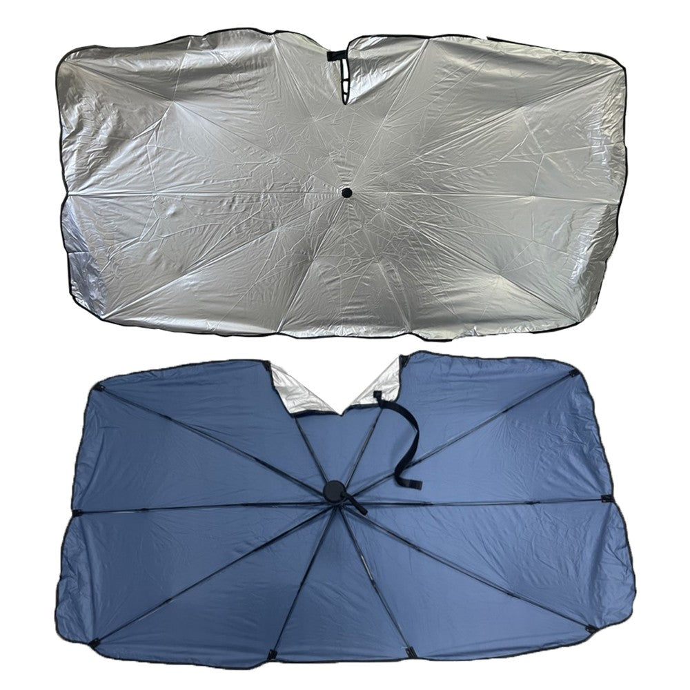 140x79cm Foldable Car Windshield Sun Shade Auto Sun Visor UV Block Sun Umbrella