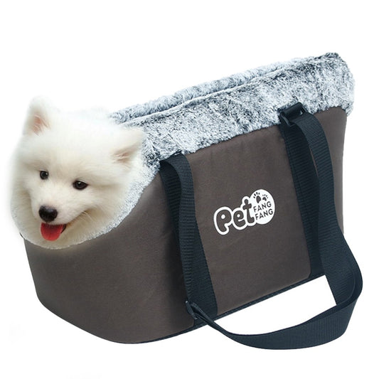 Pet Carrier Bag Warm Travel Pet Tote Bag for Small Dog Cat Puppy Coffee Large