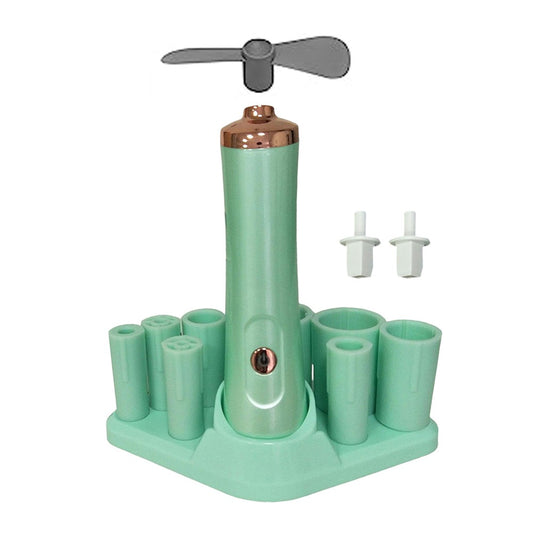 Electric Nail Lacquer Shaker Nail Polish Mixer Eyelash Glue Shaker Green