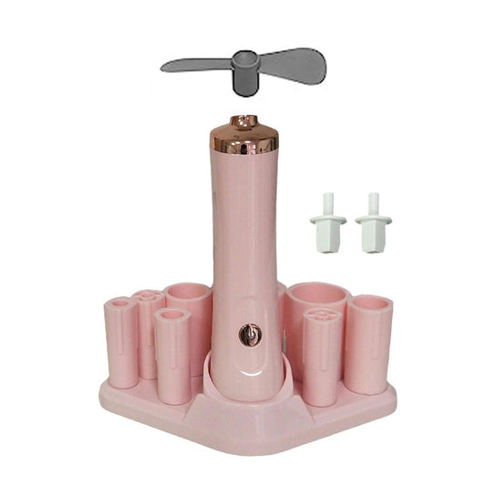 Electric Nail Lacquer Shaker Nail Polish Mixer Eyelash Glue Shaker Pink