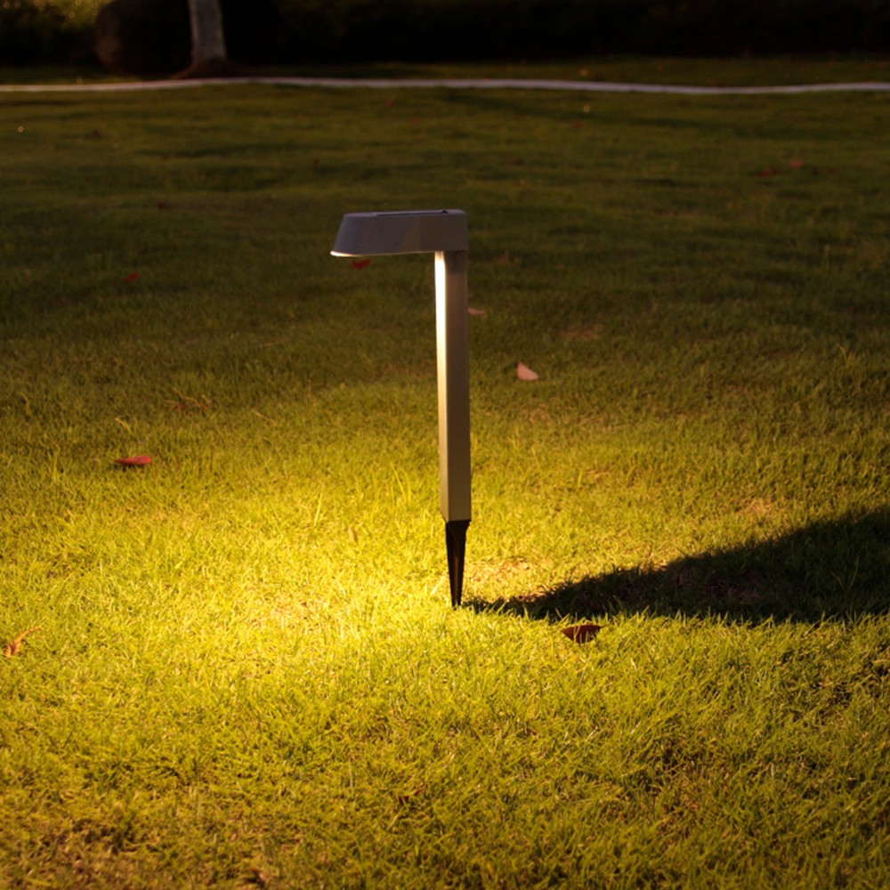 2Pcs Solar Pathway Lights Outdoor Landscape Lights Garden Yard Decorative Lights