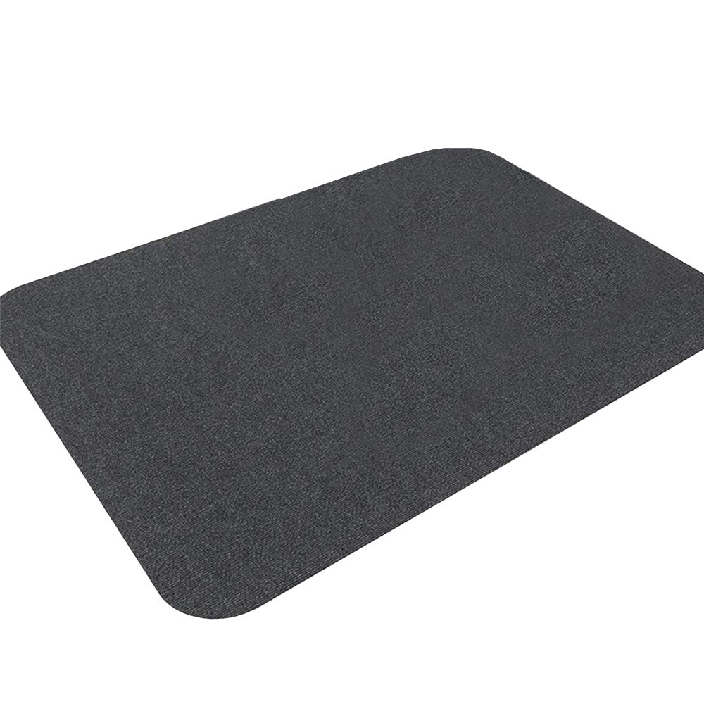 90x140cm Anti-Slip Office Chair Mat Rolling Chair Mat Floor Protector Pad Dark Grey