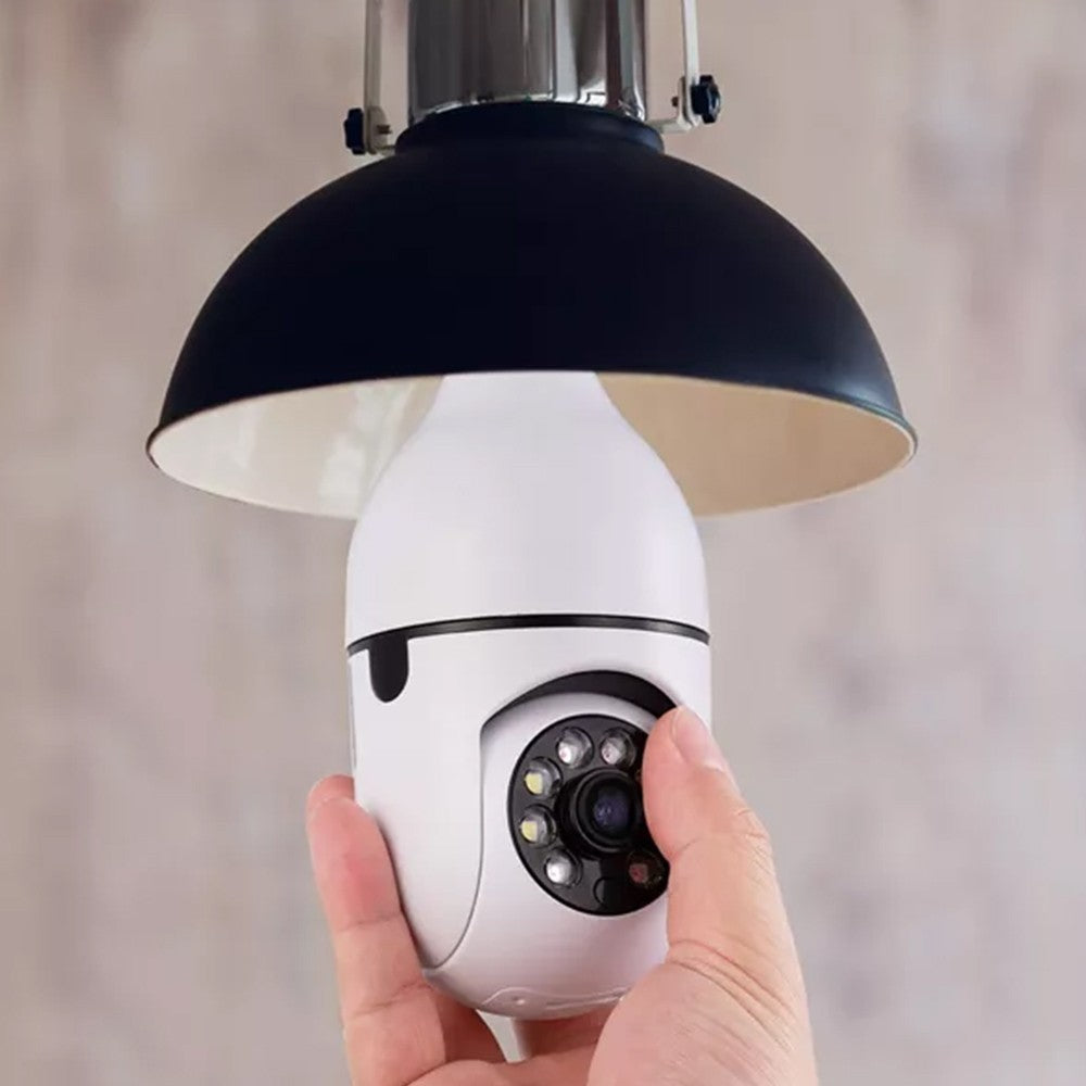 HD WiFi IP Camera Wireless Security Camera E27 Bulb Light Camera with Lamp Holder