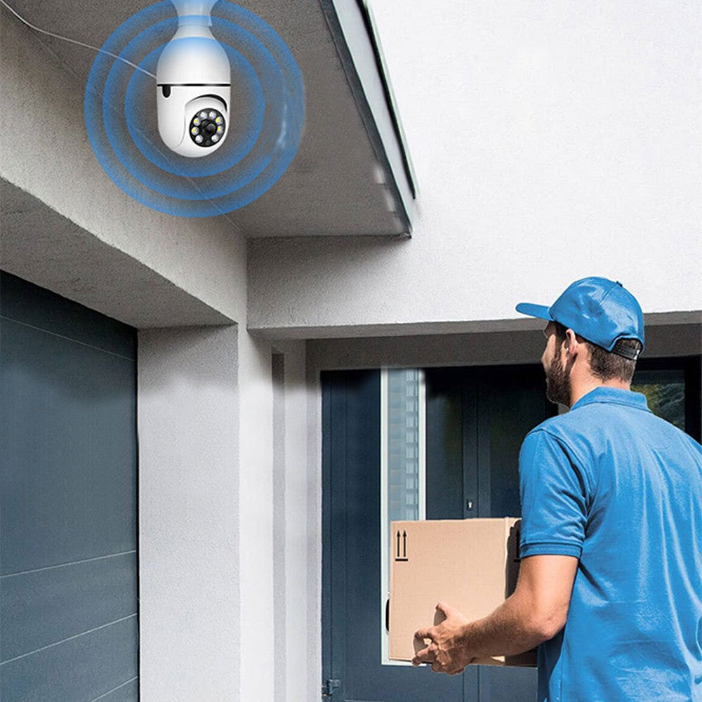 HD WiFi IP Camera Wireless Security Camera E27 Bulb Light Camera with Lamp Holder
