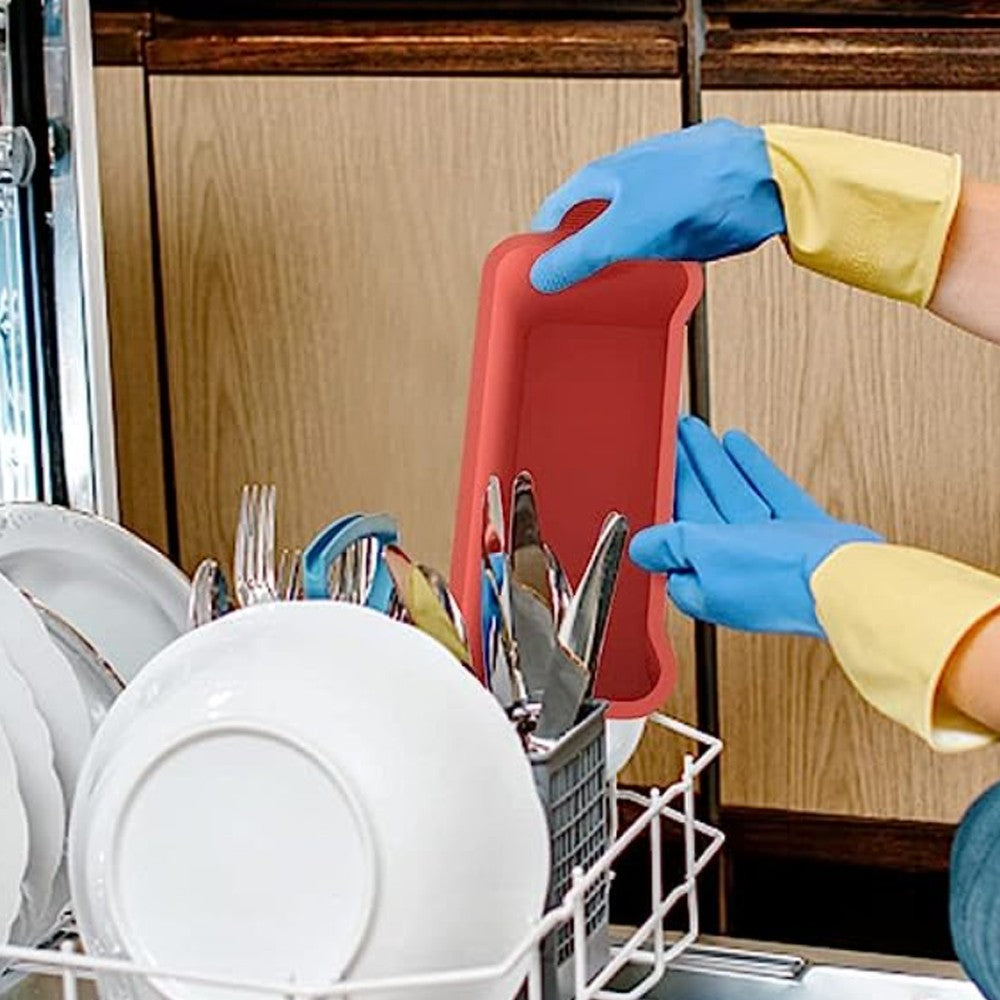 2Pcs Silicone Grease Cup Liners Drip Pan Liners for Blackstone Grill Blue Red