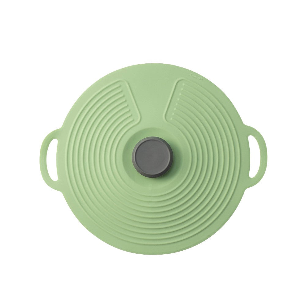 31.5cm FDA Approved Silicone Pots Lids Reusable Suction Seal Lids Anti-dust Food Storage Cover