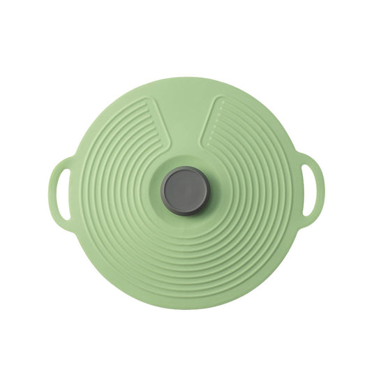 31.5cm FDA Approved Silicone Pots Lids Reusable Suction Seal Lids Anti-dust Food Storage Cover