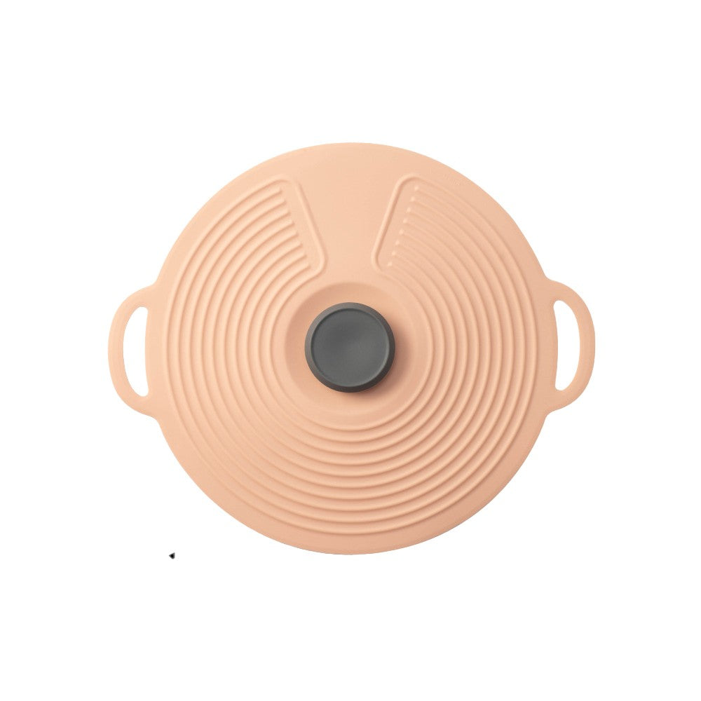 28cm FDA Approved Silicone Pots Lids Reusable Suction Seal Lids Anti-dust Food Storage Cover