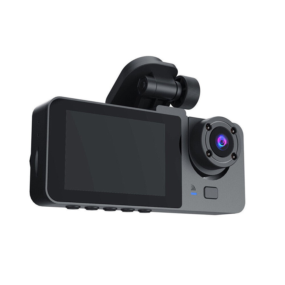 1080P HD Car Dash Cam and Rear Camera Kit Dashboard Camera Monitor with IR Night Vision