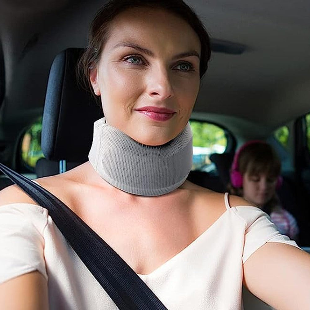 2 X Neck Support Brace Cervical Collar Neck Traction Pillow for Cervical Spine Relief Pain