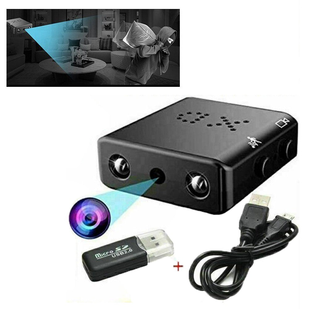 1080P HD Mini Hidden Spy Camera Home Security Camera Night Vision Action Camera