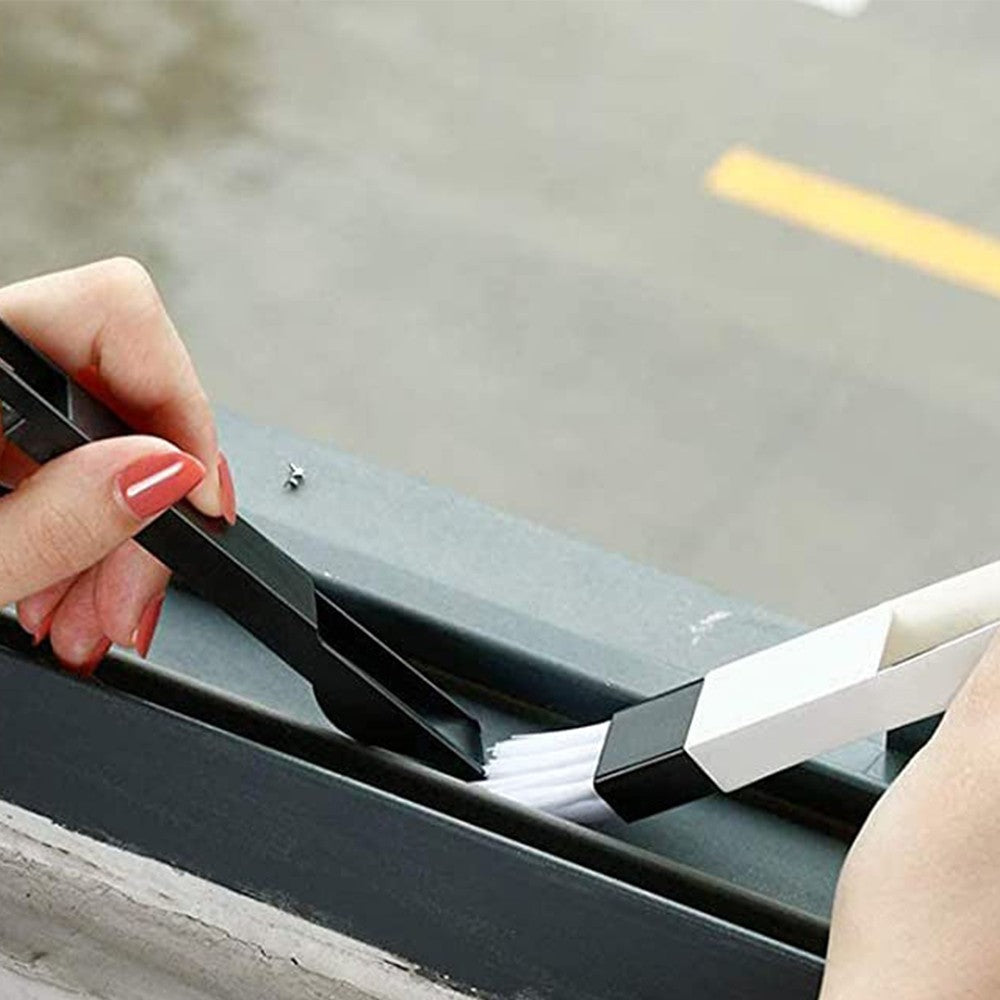 8Pcs Groove Gap Cleaning Tools Set Window Door Track Cleaning Brush for Shutters Car Vents