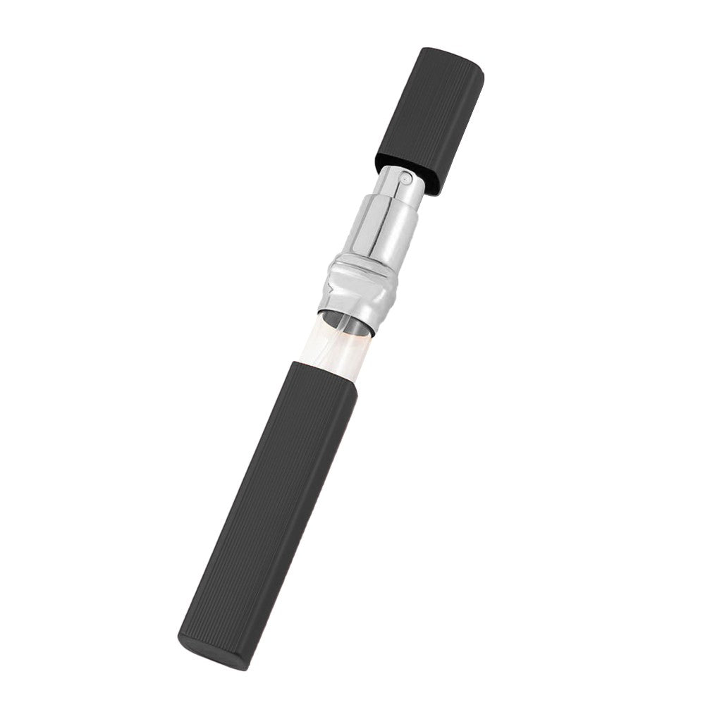 2Pcs 12ml Refillable Travel Perfume Bottle Empty Atomizer Spray Bottle with Funnels Black