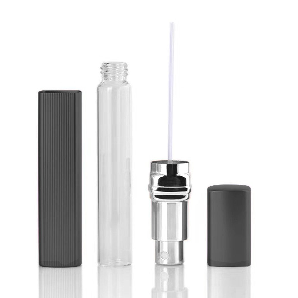 4Pcs 12ml Refillable Travel Perfume Bottle Empty Atomizer Spray Bottle with Funnels