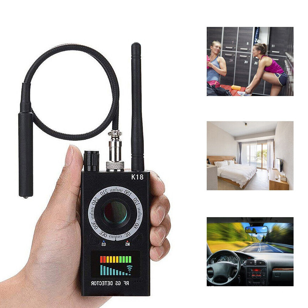 K18 RF Signal Detector Anti-spy Detector GPS Scanner Finder