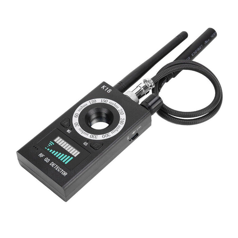 K18 RF Signal Detector Anti-spy Detector GPS Scanner Finder
