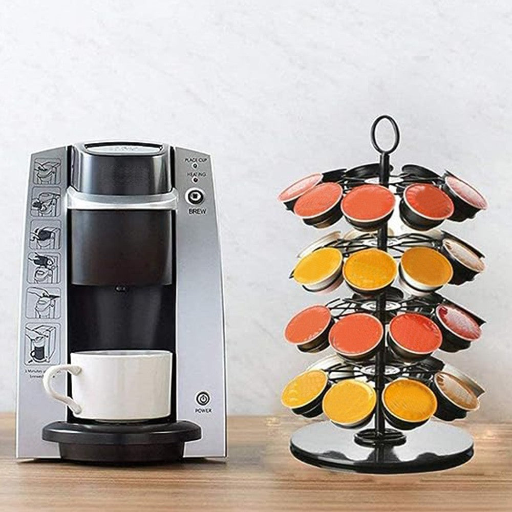 2 X Coffee Pod Holder Dispenser Organizer Rack for 36 Dolce Gusto/K-Cup Capsules