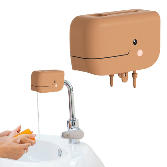 Brown Silicone Bath Spout Cover Bathtub Spout Safety Guard Faucet Cover for Kids