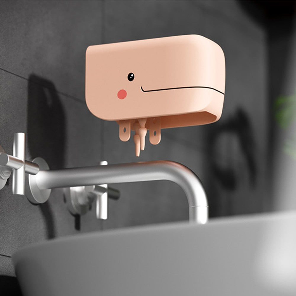 2Pcs Grey Pink Silicone Bath Spout Cover Bathtub Spout Safety Guard Faucet Cover for Kids